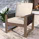 Natural Cedar Patio Furniture, Cedar Chair, 1 Piece - Eagle Peak Custom Canopy Tent