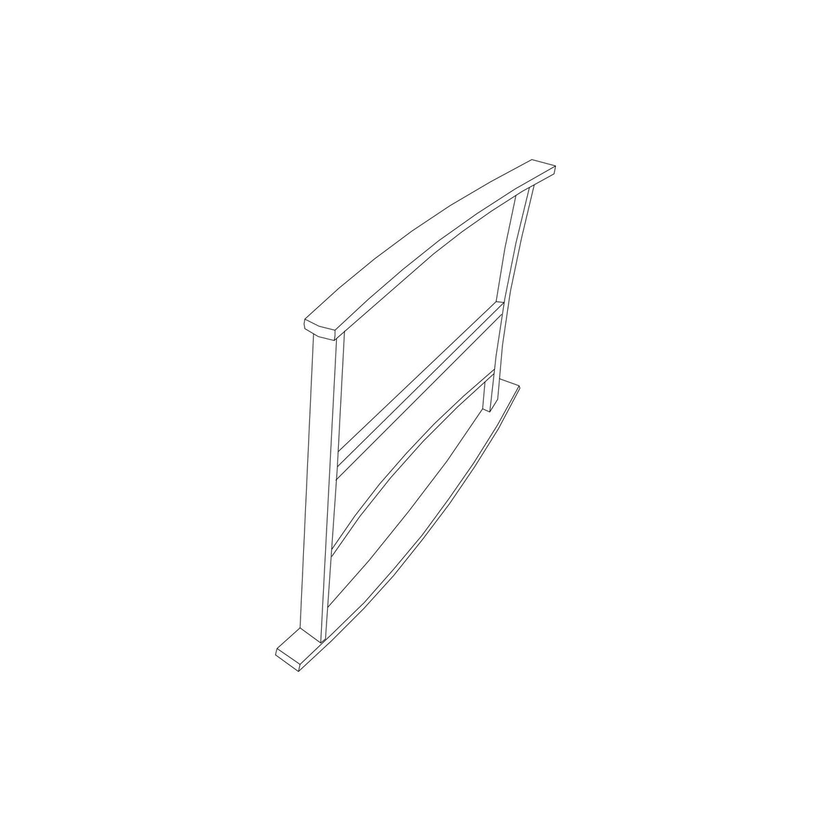 S - RCST - P3 - Part B Right Handrail - Eagle Peak Canopy and Outdoor Products