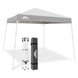 Slant Leg Pop up Canopy Tent, 10x10 Base 8x8 Top