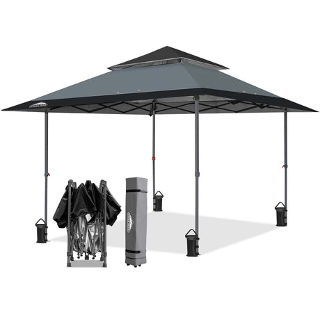 13x13 Straight Leg Pop Up Canopy Tent