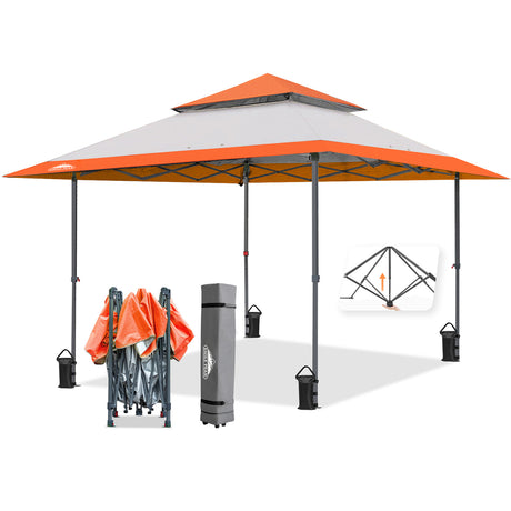 13x13 Straight Leg Pop Up Canopy Tent