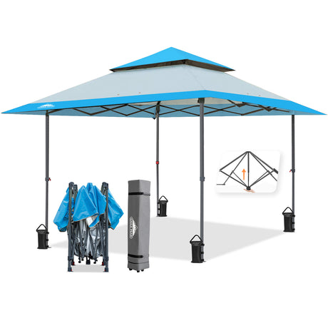 13x13 Straight Leg Pop Up Canopy Tent