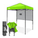 6x4 ft Instant Pop Up Canopy with Adjustable Sun Wall