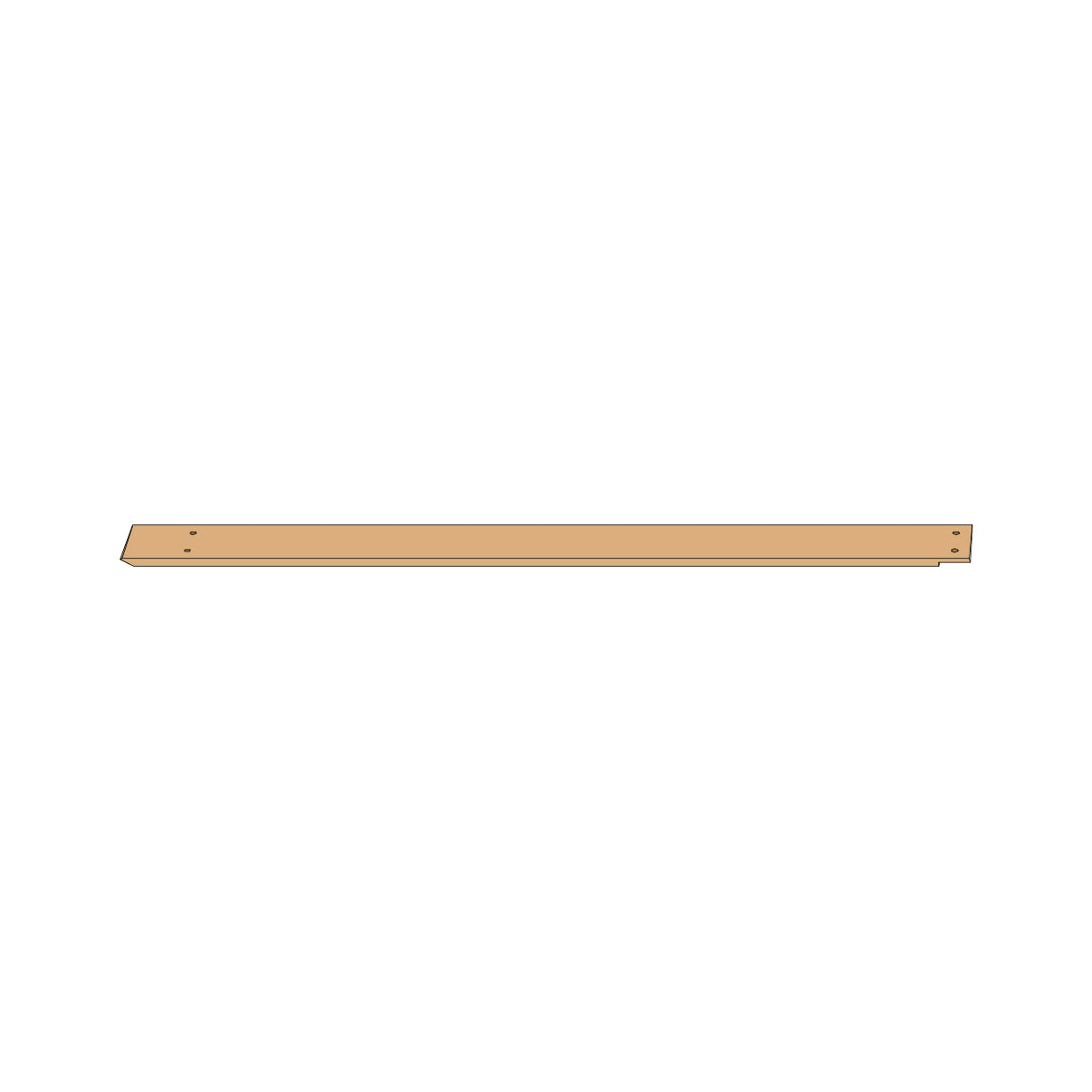 WGD120U-Part 03 Outer Long Left Beam (Short)