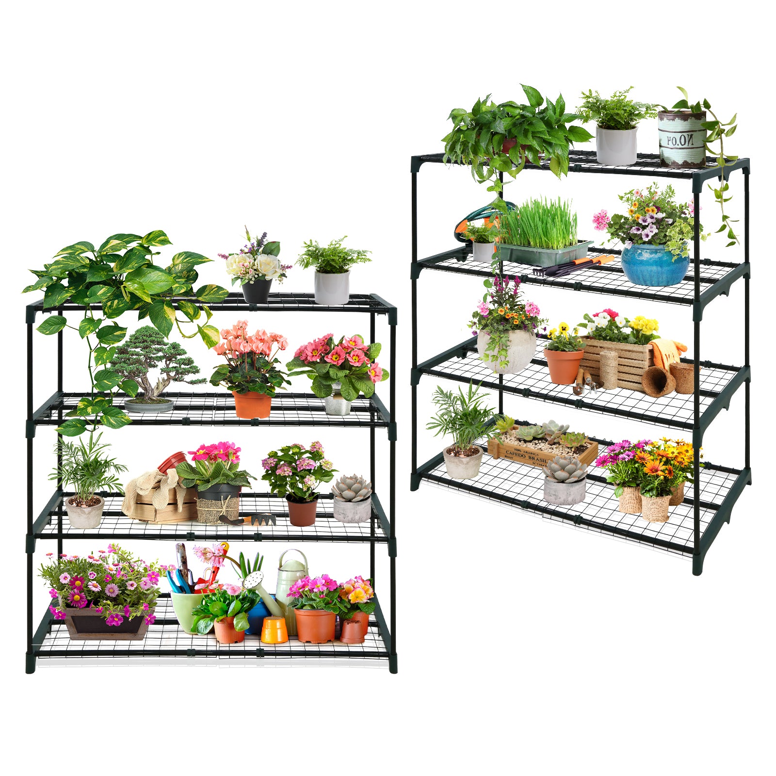 Greenhouse Plastic Shelf- 4 Units